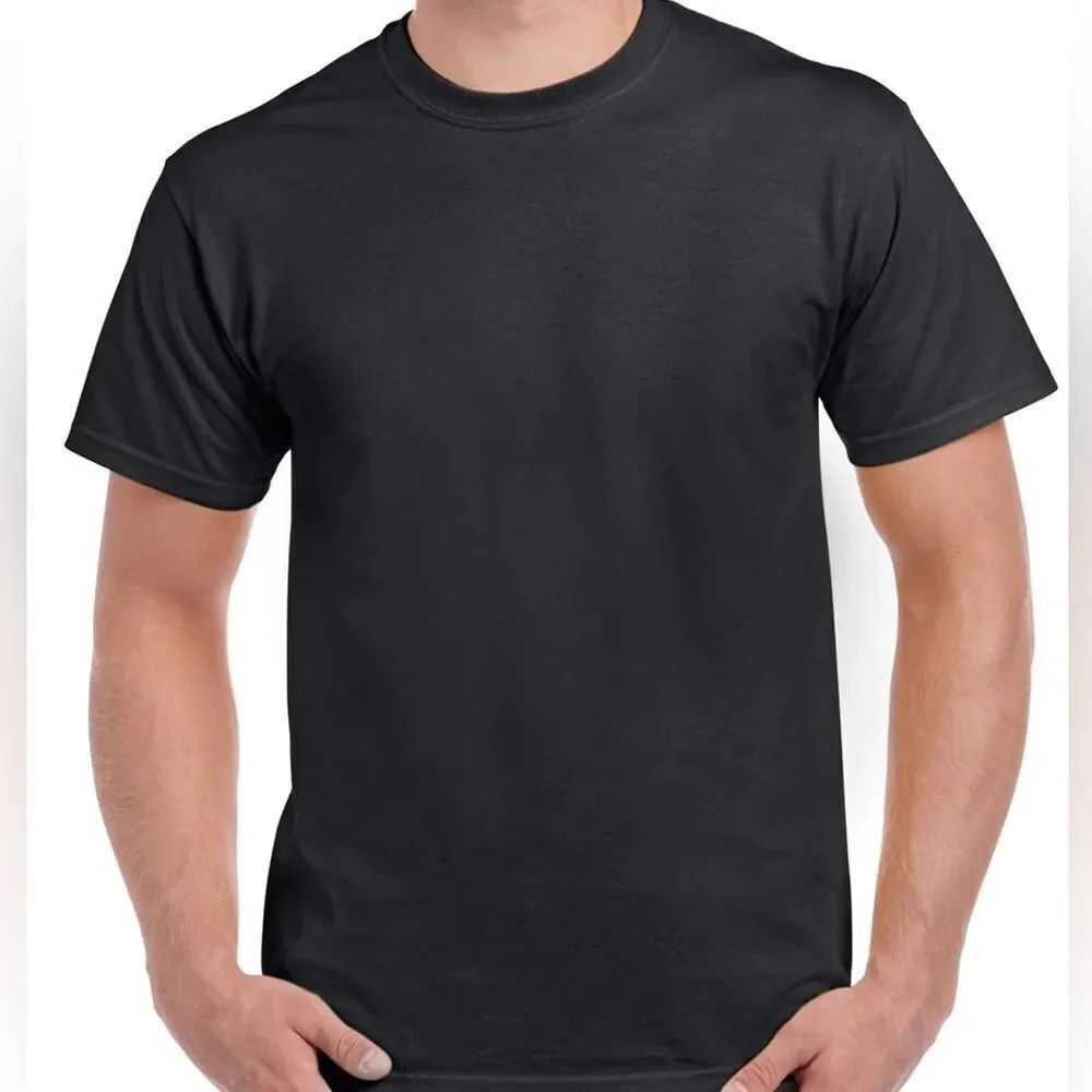 3for$20 UNISEX black shirt short sleeve select your size small through xl